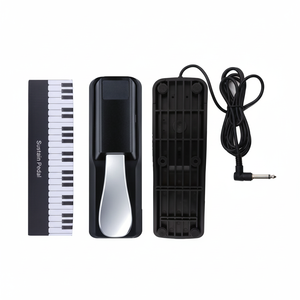 Pédale de sustain universelle pour piano, interrupteur au pied pour clavier numérique, accessoires pour orgue électronique et synthétiseur MIDI, portable et durable - Product Image 1