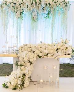 Centro de Mesa Floral Artificial LANJO, Centro de Mesa Floral en Cascada para Decoración de Bodas, Centros de Mesa para Despedida de Soltera - Product Image 4