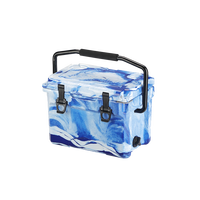 Nouveauté : glacière portable à roulettes de 12 L, rotomoulée, à isolation thermique, pour le camping