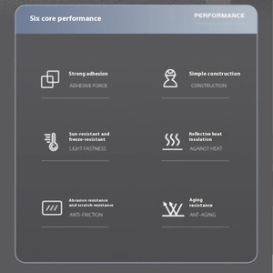 Membrane de toiture imperméable auto-adhésive en caoutchouc <span class=keywords><strong>EPDM</strong></span> de 1.5mm d'épaisseur pour étang sous-sol de <span class=keywords><strong>toit</strong></span> extérieur - Product Image 2