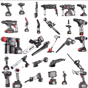 NANWEI Perceuse sans fil multifonctionnelle, kit combiné d'outils domestiques et de menuiserie, ensemble pour artisans et mécaniciens, alimentation par batterie, certifié CE - Product Image 1