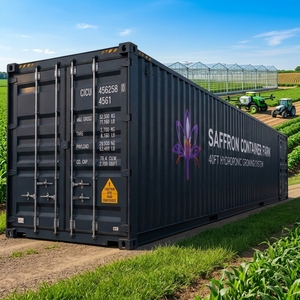 Contenedor Móvil para Cultivo de Azafrán, con Sistema HVAC Inteligente y Controlado Climáticamente, para Fábrica de Plantas de Precisión - Product Image 1