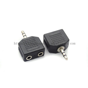 Convertisseur audio 3.5 mâle vers 3.5 <span class=keywords><strong>Double</strong></span> <span class=keywords><strong>prise</strong></span> femelle 3.5 <span class=keywords><strong>Double</strong></span> canal vers 2 trous <span class=keywords><strong>Jack</strong></span> 3.5 <span class=keywords><strong>Double</strong></span> piste vers <span class=keywords><strong>Double</strong></span> <span class=keywords><strong>prise</strong></span> casque - Product Image 5