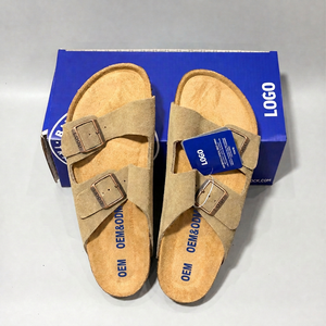 Sandali Ortopedici Arizona con Supporto per Arco Plantare, Fornitura Diretta dalla Fabbrica, Nuovi Arrivi, Stile Birkenstock in Pelle Scamosciata - Product Image 1