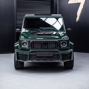 Kit carrosserie en fibre de carbone sèche pour Mercedes-Benz Classe G W464 W465, mise à niveau W464 <span class=keywords><strong>style</strong></span> <span class=keywords><strong>Babos</strong></span> G800, pare-chocs avant et arrière, capot, spoiler - Product Image 3