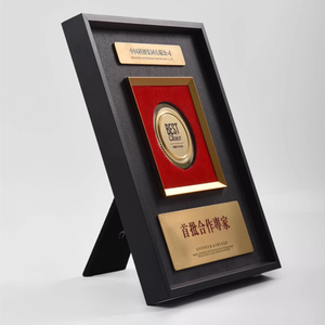 व्यक्तिगत पत्थर धातु प्रमाण पत्र पट्टिका पुरस्कार ट्रॉफी और पट्टिकाओं के लिए लाल सोने की चांदी में अक्षरों को प्रदर्शित किया गया - Product Image 6