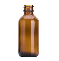 60ml 2oz Bernsteinfarbene Boston Rundflaschen aus Glas für Ätherische Öle & Haarpflege mit Markiertem Tropfer Siebdruck Individuelle Farben
