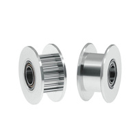 Poulie dentée synchrone pour lignes de production de machines d'emballage, machines de construction agricole, usinage CNC OEM de haute précision