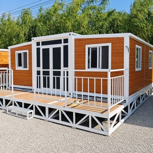 บ้านคอนเทนเนอร์เหล็กสำเร็จรูป SUNRISE Easy Move แบบขยายได้ 2 ห้องนอน สำหรับใช้เป็นอพาร์ทเมนต์และโรงแรม - Product Image 1