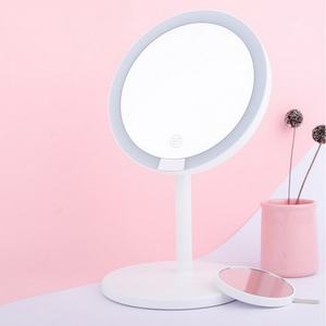 Miroir cosmétique LED portable, miroir de maquillage éclairé par LED - Product Image 2