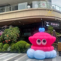 Ballon Mascotte LED Gonflable Personnalisé en Forme de Tasse à Thé, Fourniture Directe Usine, Idéal pour la Décoration d'Activités Commerciales en Bar