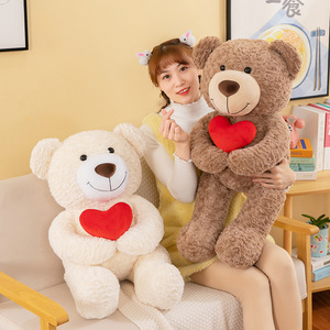 Oso de Peluche, Muñeco de Peluche Suave y Adorable, Regalo para el Día de San Valentín, Muñecos de Peluche Unisex, Juguete Antiestrés - Product Image 4