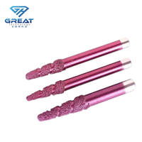 Fraise de gravure en carbure de tungstène pour granit et marbre, outil de découpe CNC, personnalisable ODM/OEM