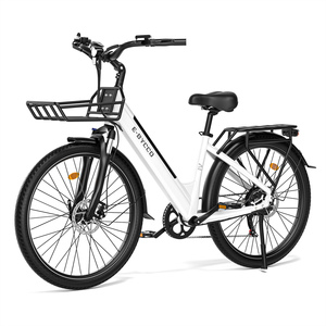 Bicicletta <span class=keywords><strong>Elettrica</strong></span> con Batteria Rimovibile 36V 15.6Ah, Potente Motore Brushless, 25km/h, Doppi Freni <span class=keywords><strong>a</strong></span> Disco, per Pendolarismo e Avventura - Product Image 1