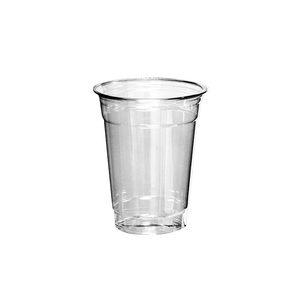 Vaso <span class=keywords><strong>de</strong></span> Plástico Transparente Desechable PET <span class=keywords><strong>de</strong></span> 10oz, 12oz, 20oz, 24oz con Tapa y Logotipo Personalizado Impreso - Product Image 4