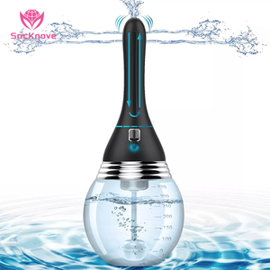 SacKnove Juguetes Sexuales, Bola Eléctrica para Enema, Botella de <span class=keywords><strong>Ducha</strong></span> Vaginal, Máquina Estimuladora, <span class=keywords><strong>Ducha</strong></span> Anal, Tapón Anal, Bombilla para Enema para Hombres Gay y Mujeres - Product Image 1