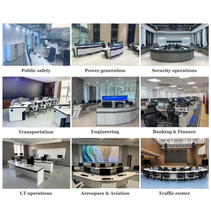 Scrivania per Sala di Controllo, Arredamento per Centro di Comando, Postazione per Centro di Monitoraggio - Product Image 6