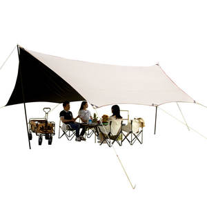 Bâche de camping en PVC imperméable pour extérieur, ouverture rapide automatique, protection UV, design rectangulaire, pour plage, jardin, <span class=keywords><strong>terrasse</strong></span>, protection solaire - Product Image 5