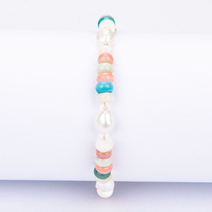 Woven <b>Bracelet</b> Vintage Colored Bohemian Shell <b>Pearls</b> Woven <b>Bracelet</b> for Women Uionen 2259 - Product Image 3