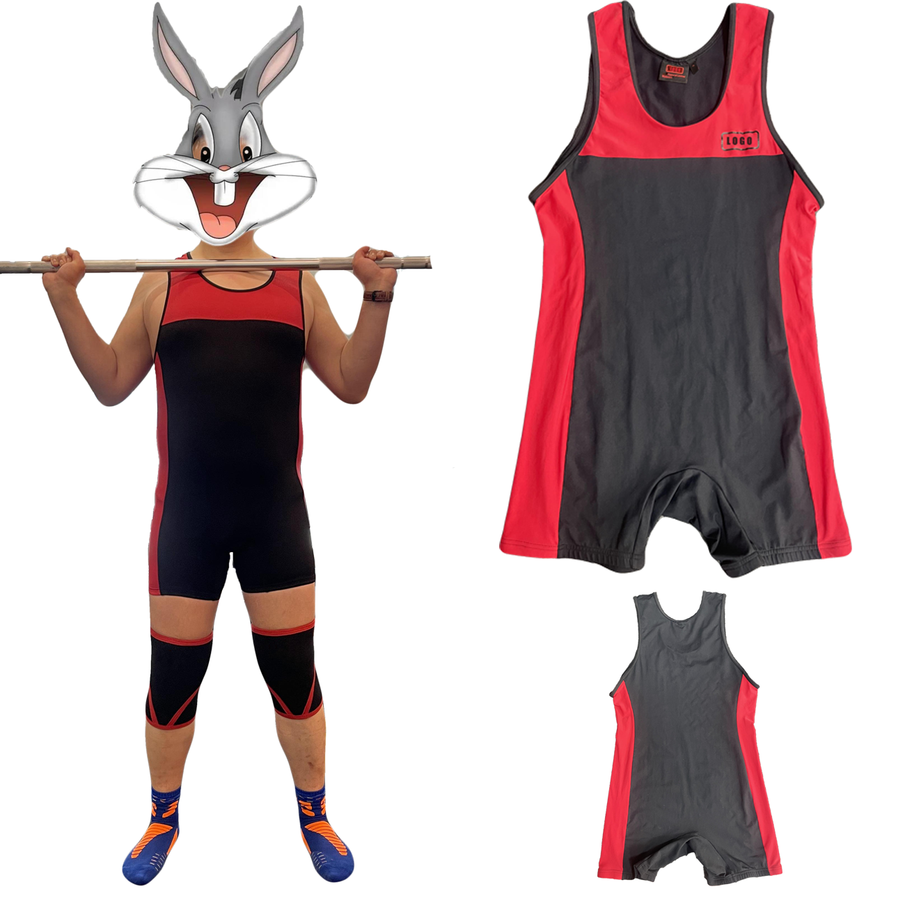 Singlet De Powerlifting Titan Triumph Con Calavera - Aprobado Por