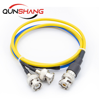 Tres BNC coaxiales y líneas de conexión de bajo ruido TRX TRB macho a dos * Líneas de adaptador BNC macho