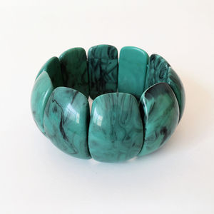 UJBOX الإبداعية قابل للتعديل الحبل المرن الاكريليك ثقب مزدوج حبة طويلة الأساور اليدوية السحر لنمط جهد الجملة - Product Image 2