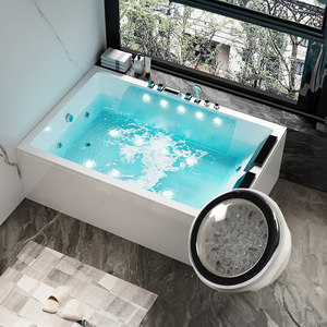 Lumière LED RVB haute température 12V AC/DC <span class=keywords><strong>pour</strong></span> sauna, baignoire, piscine, spa, jacuzzi, lampe <span class=keywords><strong>pour</strong></span> <span class=keywords><strong>bassin</strong></span> à pieds, 2W - Product Image 6