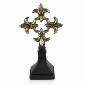 Ornement <span class=keywords><strong>de</strong></span> table en forme <span class=keywords><strong>de</strong></span> croix décorative traditionnelle en résine, fait main, pour anniversaire et décoration intérieure - Product Image 1