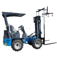 Euro V EPA 1000kg 1500kg Imkerei-Gabelstapler mit Kubota-Motor, Bienenstock-Transport-Gabelstapler und 4x4 Imkerei-Gabelstapler