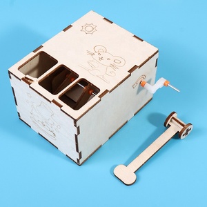 Kit de Bricolaje de Madera para Hacer Experimentos Científicos con Hámsteres, Pequeños Inventos, Manualidades Educativas para Niños de 5 <span class=keywords><strong>a</strong></span> 7 <span class=keywords><strong>A</strong></span>ños - Product Image 4