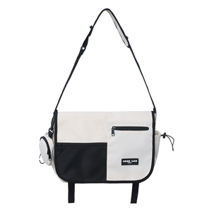 Cross-body Men's Japanese Fashion Casual Nylon Messenger One Shoulder Bag <b>Large</b> Capacity Diagonal Cross <b>Backpack</b> - Product Image 1