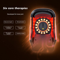 Smart Arthritis Heizung Gelenk Wrap Vibration Physiotherapie Elektrisches Knie massage gerät mit Wärme