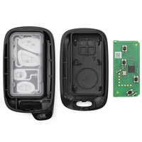 Clé intelligente vierge Xhorse VVDI XM38, télécommande de voiture XSTO03EN, puce 4D, version mise à jour, compatible 312-433 universel