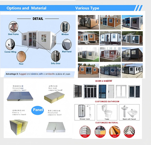 20Ft 40Ft Petit conteneur familial préfabriqué <span class=keywords><strong>Extension</strong></span> de maison 3 chambres à coucher 3 bureaux Conteneur de mer avec matériau <span class=keywords><strong>en</strong></span> <span class=keywords><strong>bois</strong></span> - Product Image 6