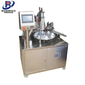 Fast Delivery Aluminium Large Lotion Semi-Automatic Packaging Filling Sealing Tube Machine For Production