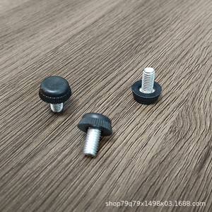 Patas Ajustables M6 de 15 mm, Patas de Plástico para Muebles, Gabinetes, Equipos de Oficina, Fácil Instalación, Diseño Industrial - Product Image 2