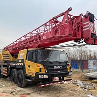 Grue de camion SANY d'occasion 80-100 tonnes, palan hydraulique avec moteur Weichai, pompe Liyuan, hauteur de levage 60m