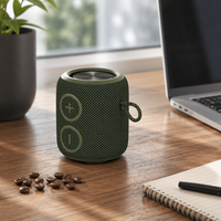 Ozzie H50 Mini haut-parleur Bluetooth portable, son clair, TWS, microphone intégré, étanche IPX7 pour les voyages