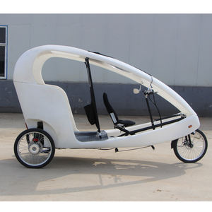 Bicitaxi de 1000W para pasajeros, Rickshaw automático de tres ruedas, eléctrico, para ciclismo - Product Image 4