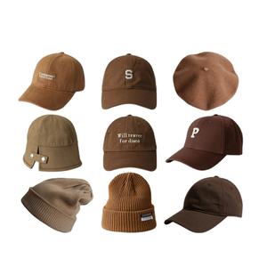 Casquette de Baseball en velours côtelé, chapeau avec Logo personnalisé, respirant, chapeau chaud, existe en couleurs marron - Product Image 1