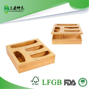 Bamboo food bags, food <b>storage</b> <b>boxes</b>, plastic wrap cutters, bamboo <b>boxes</b>, household <b>kitchen</b> foil cutters, custom-made. - Product Image 5