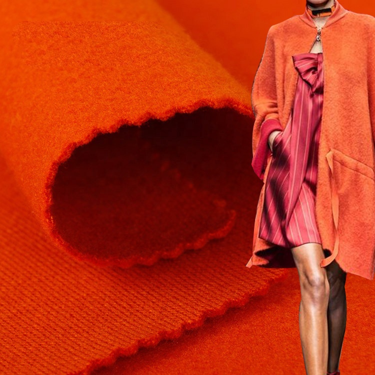 Популярный дизайн, Заводская распродажа, яркий цвет, Мягкая матовая ткань из полиэстера, вискозы, спандекса для зимнего пальто