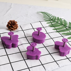 Lễ Hội Phục Sinh Bằng Nhựa Chick Butterfly Bunny Bunny <span class=keywords><strong>Shape</strong></span> 4 Miếng <span class=keywords><strong>Cookie</strong></span> Set - Product Image 2