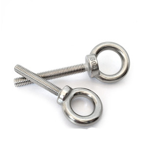 Vis à œil Shuanghan en acier inoxydable 304 M3 M4 M5 M6 M8 M10 M12 M16 M20 M24 Grade A Classe 10.9 12.9 à tête ronde - Product Image 2