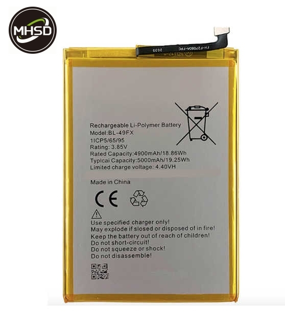OEM Factory Wholesale Mobile Phone Batteries Infini BL-49FX/X650/X655/HOT 8/HOT 9/HOT 9 LITE/HOT 9 PRO