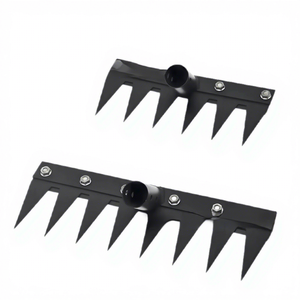 Râteau à désherbeur LTJY transfrontalier 6/8 dents, robuste, à long manche, en acier au carbone et acier inoxydable, outil <span class=keywords><strong>de</strong></span> jardinage - Product Image 5