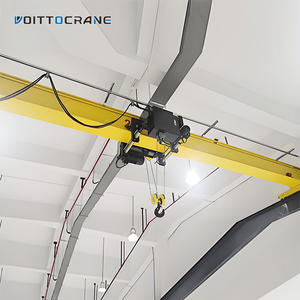 Grúa Puente Monoviga de Alta Calidad Industrial, Tipo HD, de 1, 2, 3, 5, <span class=keywords><strong>10</strong></span>, 16 y 20 Toneladas, con Polipasto Europeo - Product Image 4