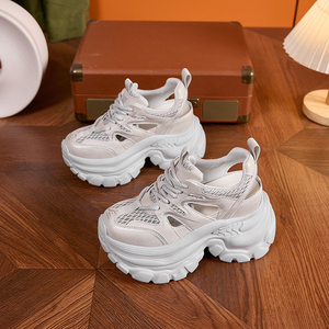Sandalias Deportivas Casuales para Mujer, Verano 2026, Punta Abierta, Transpirables, Suela Gruesa de 10CM, Tacón Integrado, Suela Robusta - Product Image 4