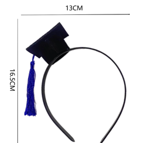 DAMAI Graduation Hat Hair Clip with Tassels Graduation Table Decoration 2026 Graduation Party Supplies Mortarboard <b>Headband</b> - Product Image 6