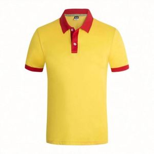 Camisetas de polo de golf personalizadas para hombre, manga corta, poliéster liso, cuello en V, logotipo impreso, estilo informal, tela de punto de talla grande - Product Image 4